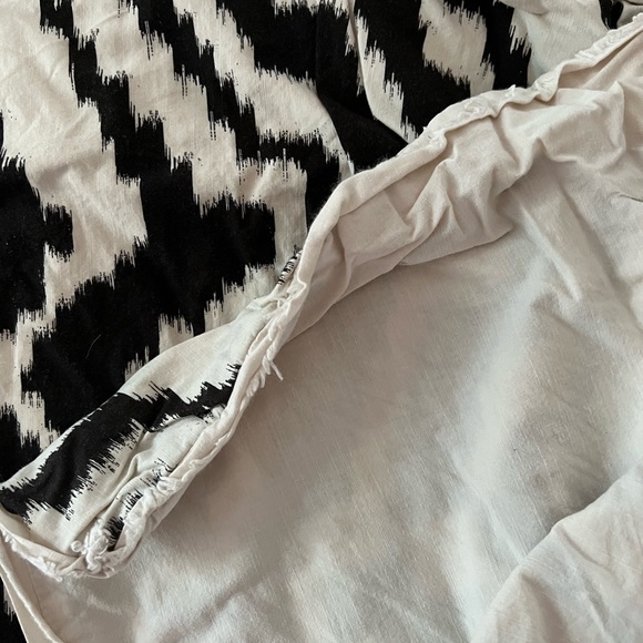 Opalhouse Bedding Opalhouse Black White Duvet Cover Poshmark